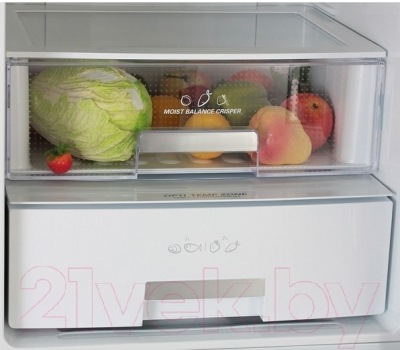 Холодильник с морозильником LG GA-B489ZVSP