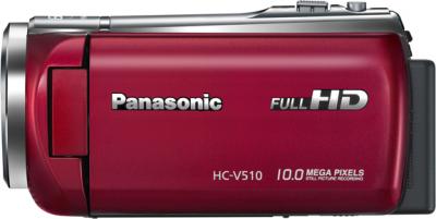 Видеокамера Panasonic HC-V510EE-R - вид сбоку