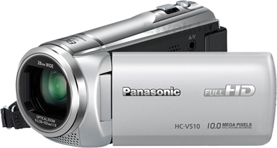 Видеокамера Panasonic HC-V510EE-S - общий вид