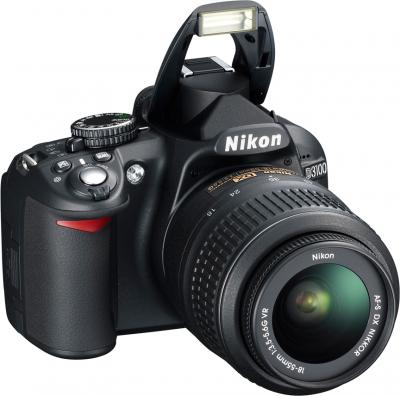 Зеркальный фотоаппарат Nikon D3100 Kit 18-55mm II - общий вид