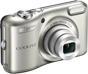 Компактный фотоаппарат Nikon Coolpix L28 Silver - общий вид