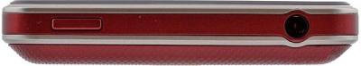 Мобильный телефон LG T375 Cookie Smart Red (Wine Red) - вид сверху