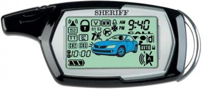 Автосигнализация Sheriff ZX-1090 - брелок с двусторонней связью