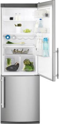 Холодильник с морозильником Electrolux EN3601AOX - общий вид
