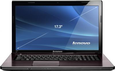 Ноутбук Lenovo G780 (59360036) - фронтальный вид