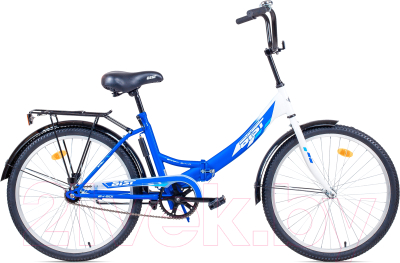Велосипед AIST Smart 24 1.0 (синий/белый)