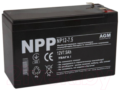 Батарея для ИБП NPP NP12 7.5Ah 12V