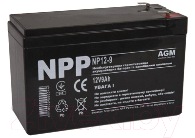 Батарея для ИБП NPP NP12 9Ah 12V