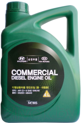 Моторное масло Hyundai/KIA Commercial Diesel 10W40 / 05200484A0 (4л)