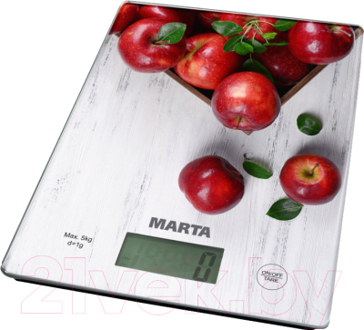 Кухонные весы Marta MT-1634 (яблоневый сад)