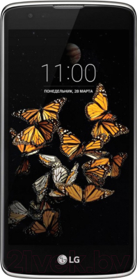 Смартфон LG K8 K350E (черный/золото)