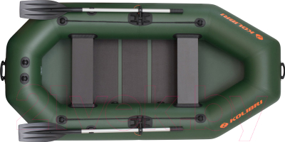 Надувная лодка Kolibri К260Т (c ковриком-книжкой из 2-х частей)