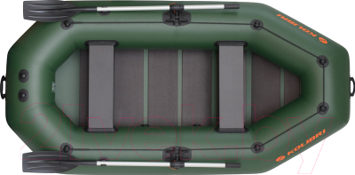 Надувная лодка Kolibri К300CТ (c ковриком-книжкой, зеленый)