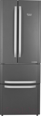 Холодильник с морозильником Hotpoint E4DAASBC
