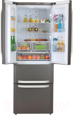 Холодильник с морозильником Hotpoint E4DAASBC