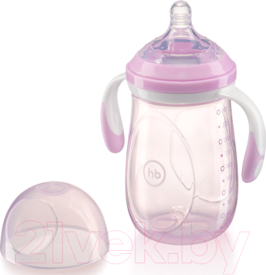 Бутылочка для кормления Happy Baby 10009 (фиолетовый)