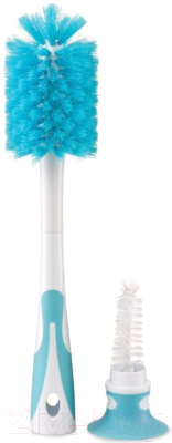 Набор ершиков для бутылочки Happy Baby Bottle Nipple Brush 11009 (голубой)