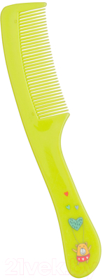 Набор для ухода за волосами детский Happy Baby Brush Comb Set 17000 (лайм)