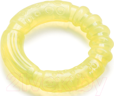 Прорезыватель для зубов Happy Baby Water Teether 20013 (желтый)