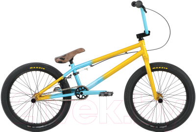 Велосипед Format 3212 2016 (20.5, голубой/горчичный матовый)
