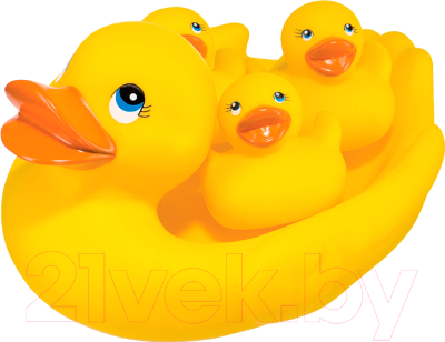 Набор игрушек для ванной Happy Baby Lucky Ducky 32007