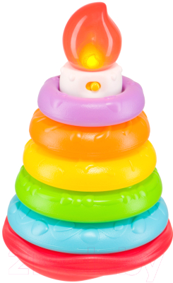 Развивающая игрушка Happy Baby Пирамидка Happy Cake 330080