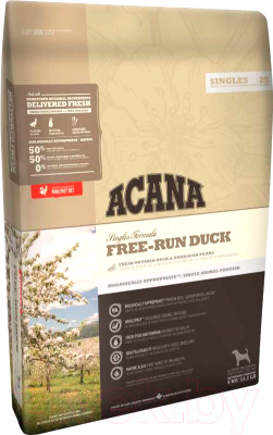 Сухой корм для собак Acana Free-Run Duck (6кг)
