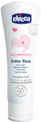 

Крем детский Chicco, Baby Moments детский увлажняющий с витамином Е