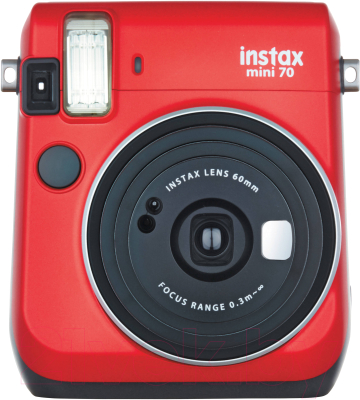Фотоаппарат с мгновенной печатью Fujifilm Instax Mini 70 (красный)