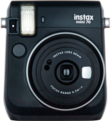 Фотоаппарат с мгновенной печатью Fujifilm Instax Mini 70 (черный)