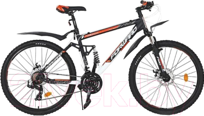 Велосипед Forward Terra 2.0 Disc 2014 / RBKW4SN6Q025 (16, черный/белый матовый)