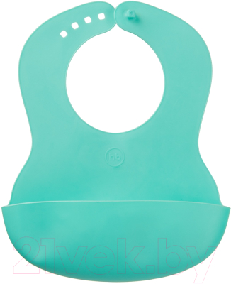 Нагрудник детский Happy Baby Plastik Bib 16000 (мятный)