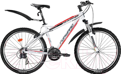 Велосипед Forward Quadro 1.0 2014 (17, белый)