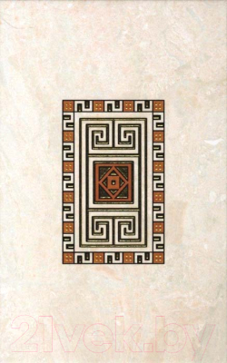 Декоративная плитка PiezaRosa Мармара 2 343862 (400x250, золотой)