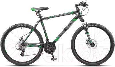 Велосипед STELS Navigator 500 MD V020 26" 2017 (16, черный/зеленый)