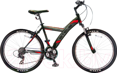 Велосипед STELS Navigator 550 V V020 26" 2017 (18, черный/красный)