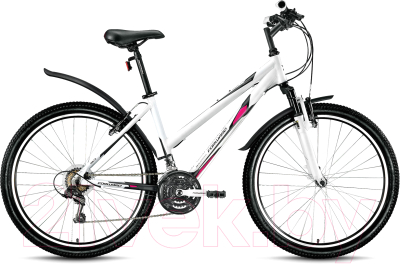 Велосипед Forward Jade 1.0 2016 / RBKW6766P010 (17, белый/серый матовый)