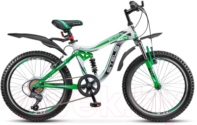 Велосипед STELS Pilot 250 V020 20 2017 (13, белый/зеленый)
