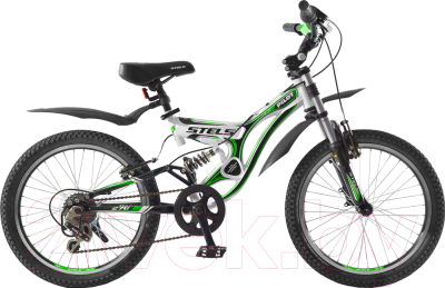 Велосипед STELS Pilot 270 20 2014 (13, бело-зеленый)