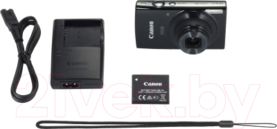 Компактный фотоаппарат Canon IXUS 180 (черный)