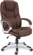 Кресло офисное Седия Leon Eco (коричневый) - 