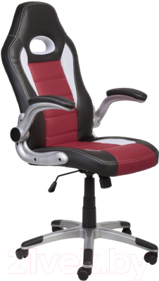 Кресло геймерское Седия Neptun Eco (черный/белый/красный)