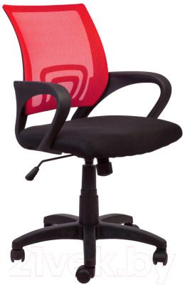 Кресло офисное Седия Ricci (красный/черный)