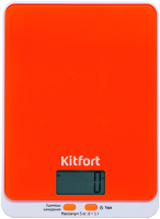 Кухонные весы Kitfort KT-803-5 (оранжевый) - 