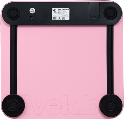 Напольные весы электронные Kitfort KT-804-2 (розовый)