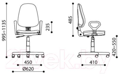 Кресло офисное Nowy Styl Prestige GTP New (C-32Q)