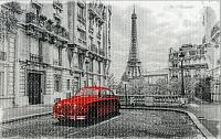 Декоративная плитка PiezaRosa Лимузин 341241 (400x250, красный) - 