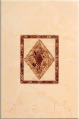 Декоративная плитка PiezaRosa Ресса 1 340461 (400x250, бежевый)