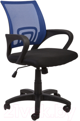 Кресло офисное Седия Ricci (синий/черный)