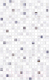 Декоративная плитка PiezaRosa Мозаика Нео 122881 (400x250, светло-фиолетовый) - 